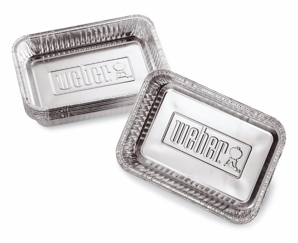 Petites barquettes en aluminium WEBER