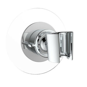 Support mural orientable à coller chrome WENKO