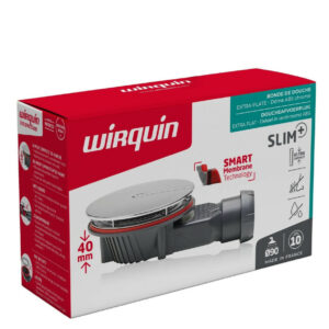 Kits complets pour receveur de douche, Diam.90 mm, WIRQUIN