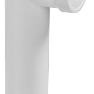 Pipe de wc longue en angle de 90° avec piquage diam.10 cm wirquin
