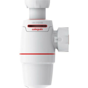 Siphon neo air lavabo zero fuite bruit odeur WIRQUIN Diam.32 mm