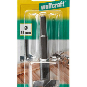 1 fraise d'encastrement WOLFCRAFT diamètre 35 mm, 90 mm