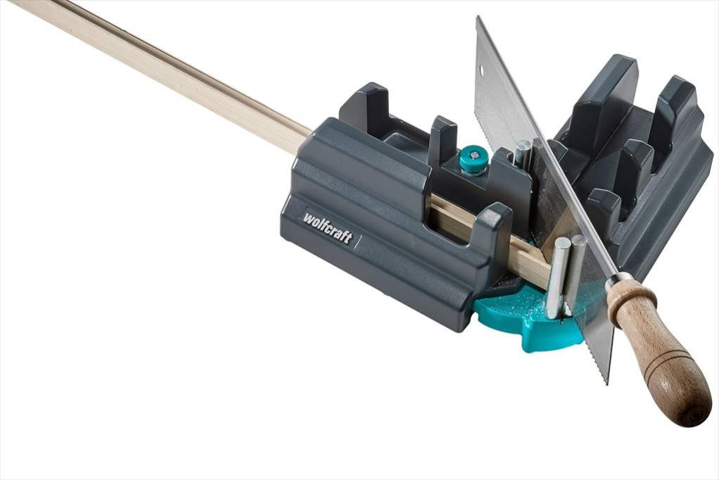 Fausse équerre et boîte à onglet fonction 2-en-1 WOLFCRAFT 6948200
