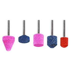 Lot de 5 meules sur tige pour multimatière WOLFCRAFT, Diam.Entre 10 et 20 mm