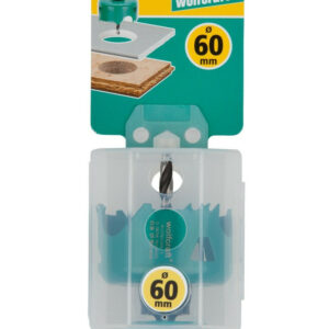 Scie cloche CT maçonnerie/pierre/bois/plastique wolfcraft diamètre 60 mm