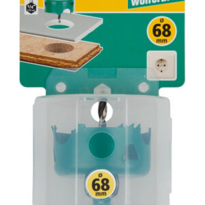 Scie cloche CT maçonnerie/pierre/bois/plastique wolfcraft diamètre 68 mm