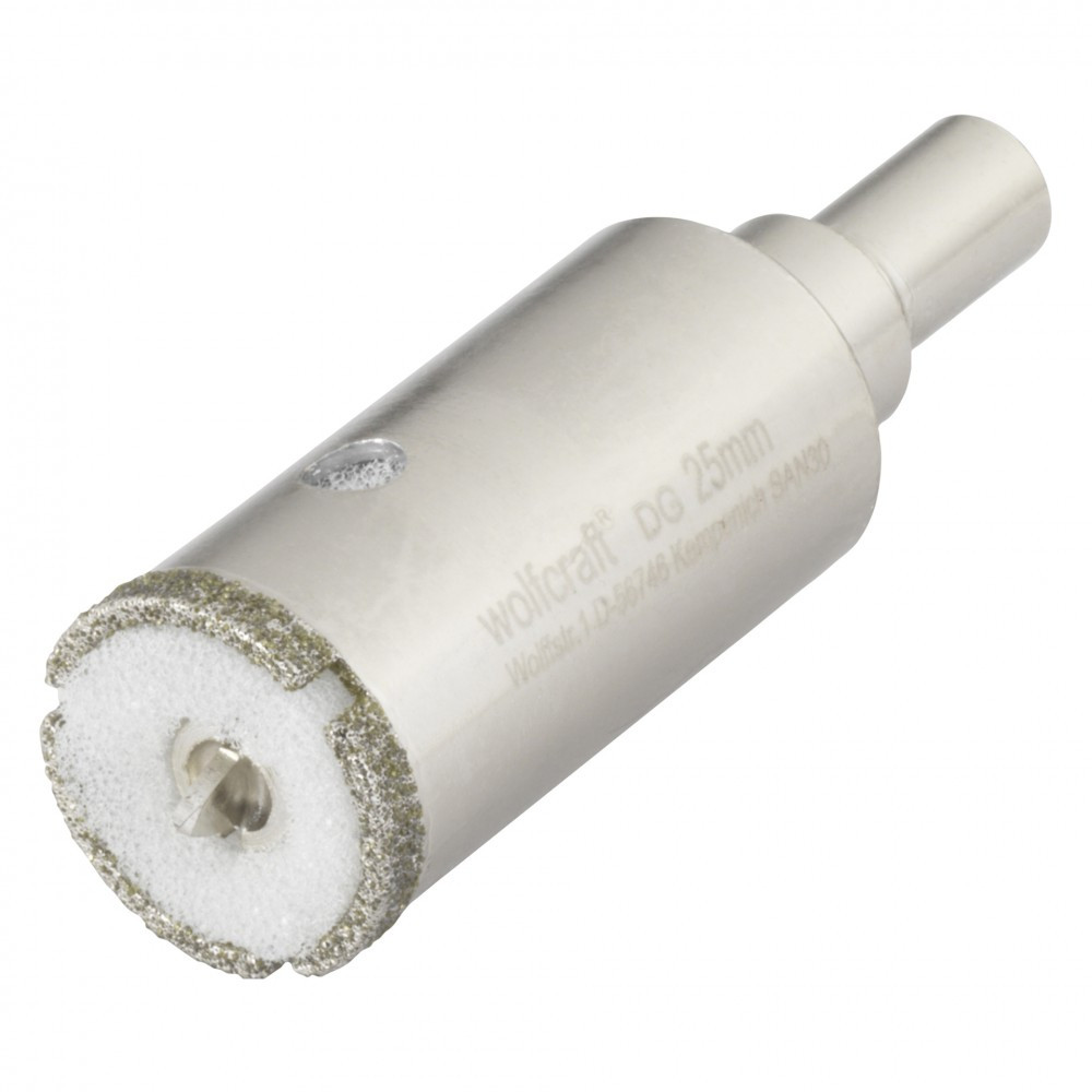 Trépan diamant carrelage p45, Diam.25 mm WOLFCRAFT
