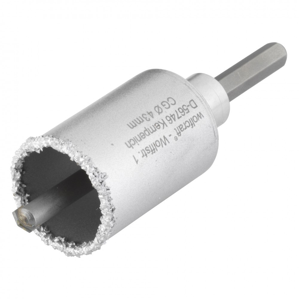 Trépan parpaing multimatériau, Diam.Trépan de 41 à 60 mm WOLFCRAFT