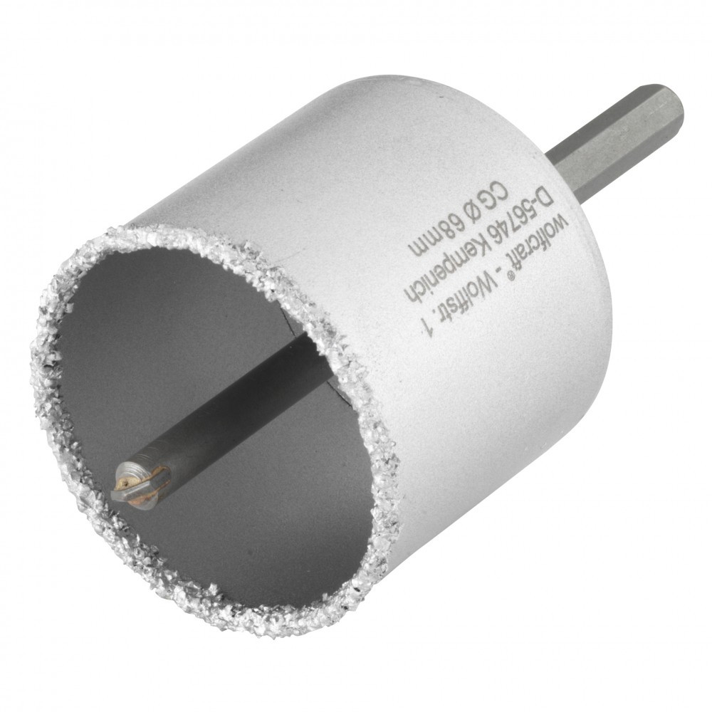 Trépan parpaing multimatériau, Diam.Trépan de 61 à 80 mm WOLFCRAFT