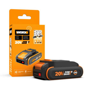 Batterie WORX, 20 V, 2 Ah Wa3639 lithium-ion