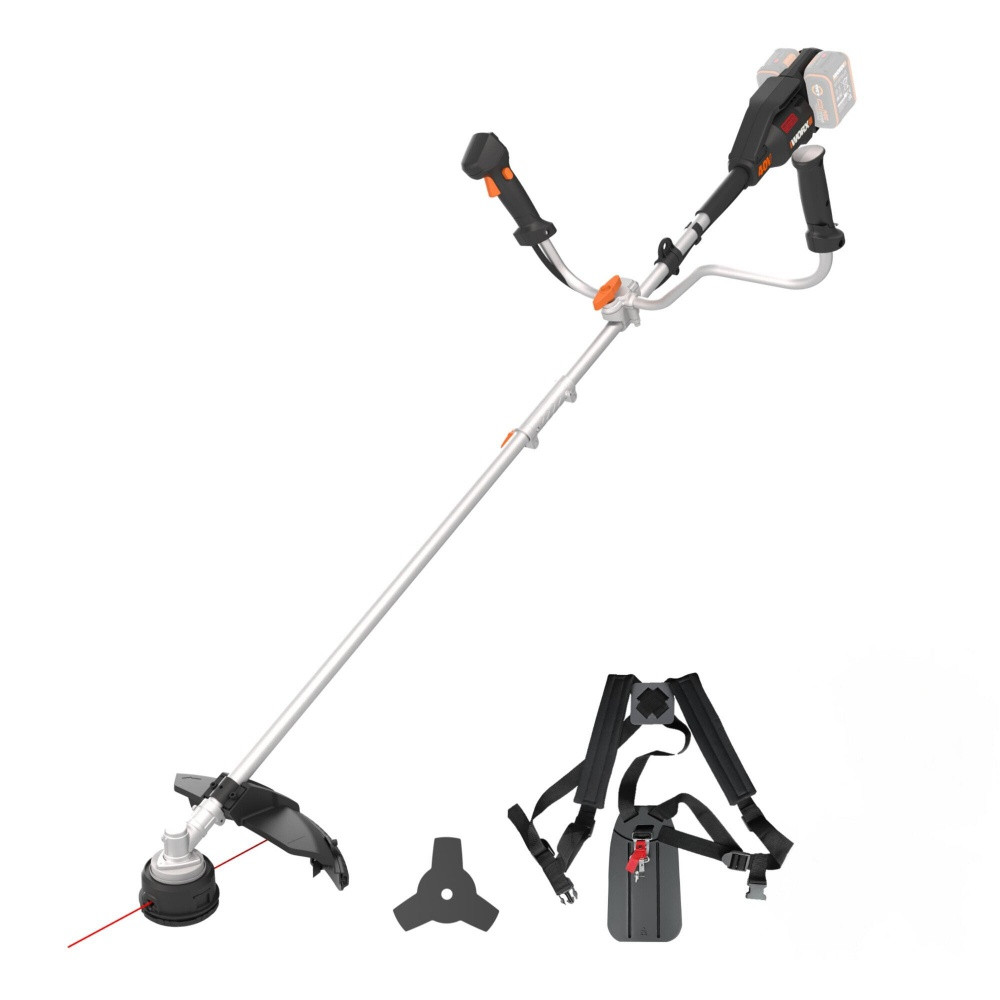 Débroussailleuse sur batterie WORX Wg084e.9 40 V, l.38 cm