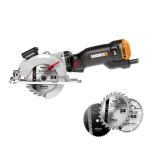 Scie circulaire 800W WORX, WX437 (Coupe le bois, métal, plastique, pierre…)