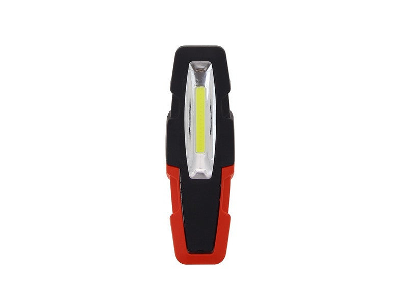 Baladeuse rechargeable 450 lm noire et rouge Xanlite