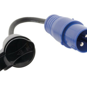 Adaptateur caravane femelle 16 A en mâle CEE17 3g2.5 mm², ZENITECH