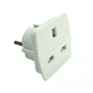 Adaptateur Grande-Bretagne vers France avec terre ZENITECH