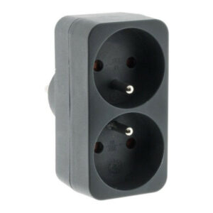 Biplite Murale, 2X16A Gris