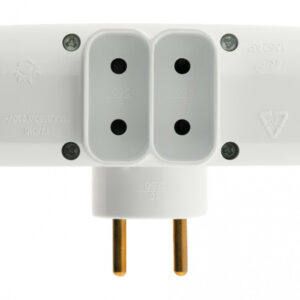 Multiprise sans fil, 4 prises blanc ZENITECH