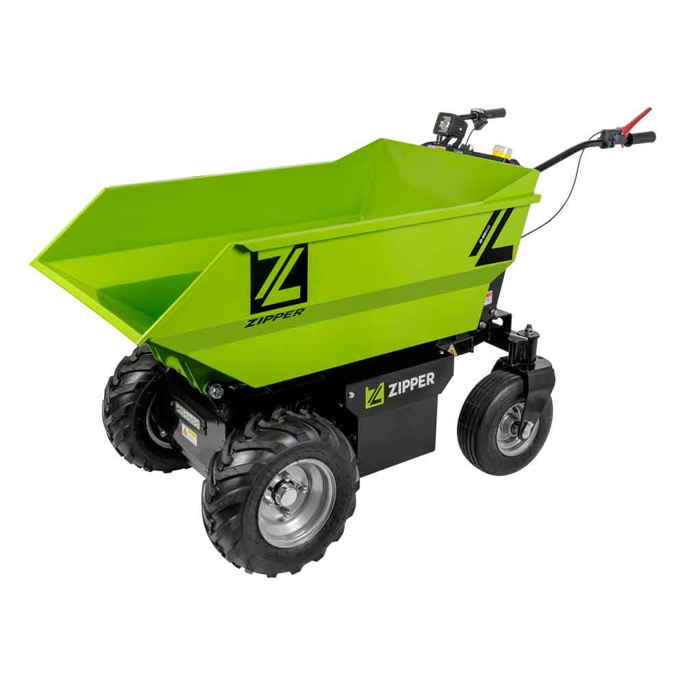 Brouette électrique sur batterie - 1000 W - 48 V - ED 500
