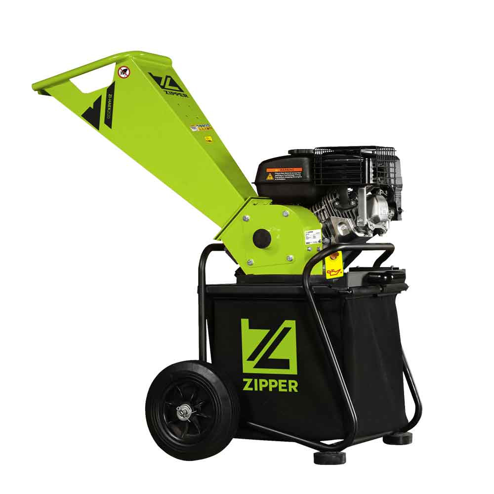 Broyeur de végétaux à essence - 196cm3, 2 lames - 4100W