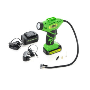 Gonfleur sans fil professionnel - 18V 1,3Ah - pression max. 6,8 bars - livré sans batterie ni chargeur