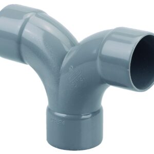 Coude double parallèle grand rayon 87°30 - Diamètre Ø 40 - FF