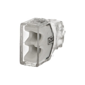 100 bornes Eur'Ohm FastLock pour fil rigide 2 entrées