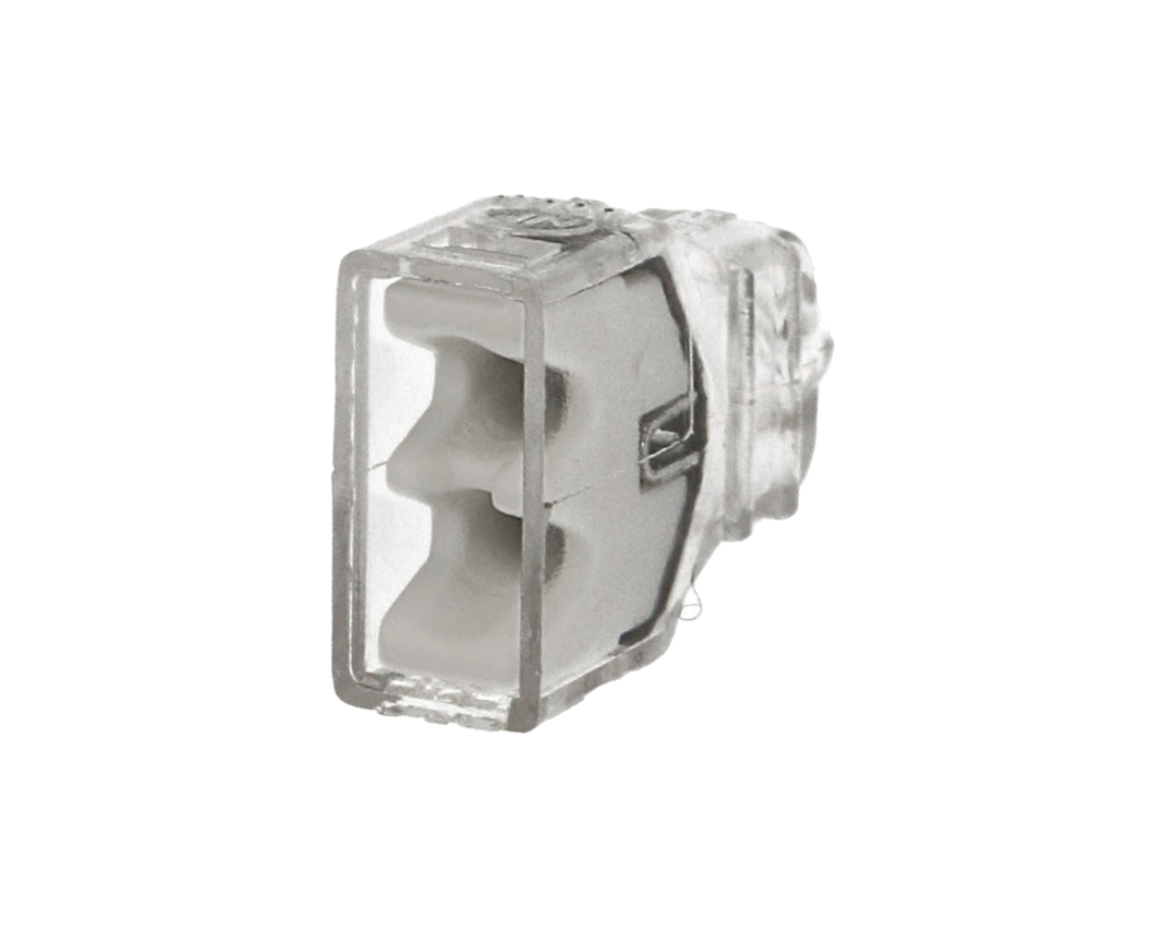 100 bornes Eur'Ohm FastLock pour fil rigide 2 entrées