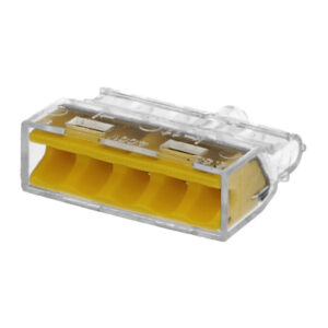 100 bornes Eur'Ohm FastLock pour fil rigide 5 entrées
