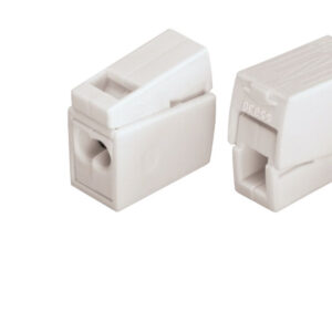 100 connecteurs luminaire 2 fils rigides / 1 fil souple