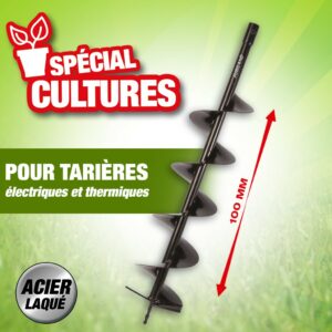 meche 100mmx80cm pour tariere
