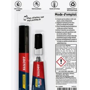 2608889 - Colle spéciale plastique Supe