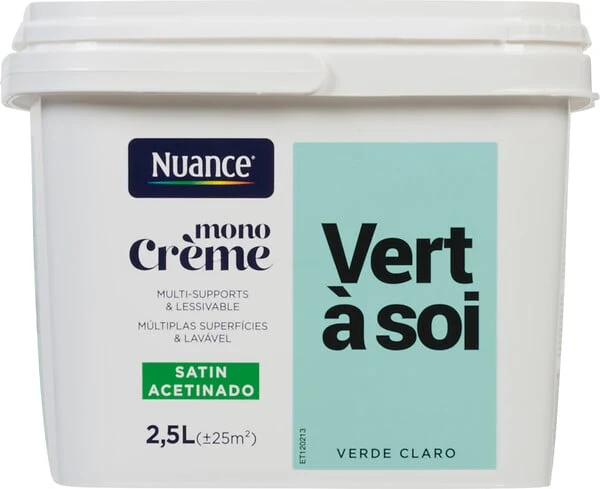 3505391057666 - Peinture MonoCrème - Vert Ã