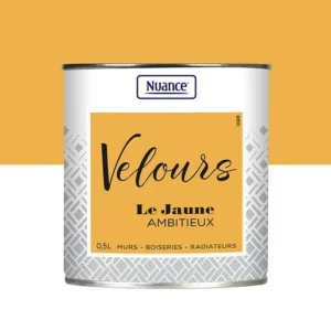 436217 - Peinture Velours - Jaune ambit