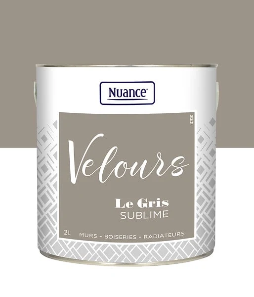 436235 - Peinture Velours - Gris sublim