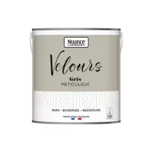 436236 - Peinture Velours - Gris meticu