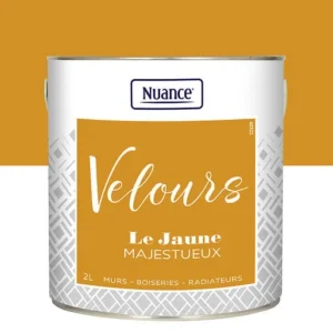 436248 - Peinture Velours - Jaune majes