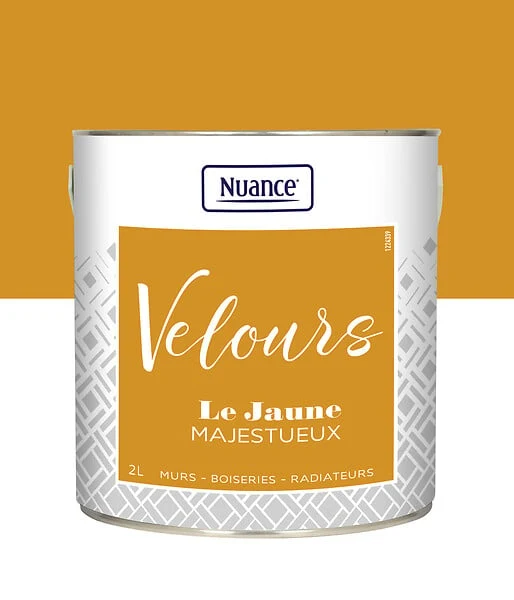 436248 - Peinture Velours - Jaune majes