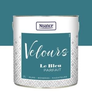 436255 - Peinture Velours - Bleu parfai