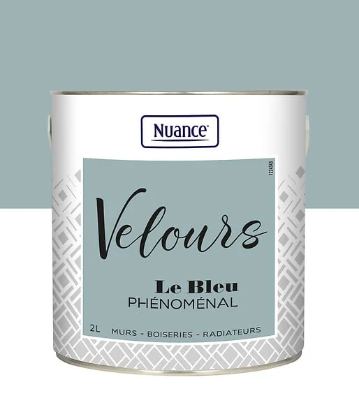 436256 - Peinture Velours - Bleu phenom