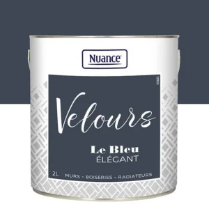 436258 - Peinture Velours - Bleu elegan