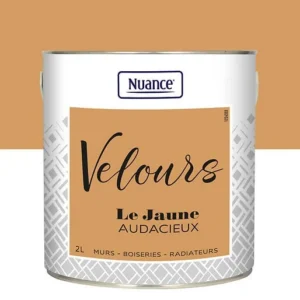 436263 - Peinture Velours - Jaune audac