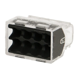 50 bornes Eur'Ohm FastLock pour fil rigide 8 entrées