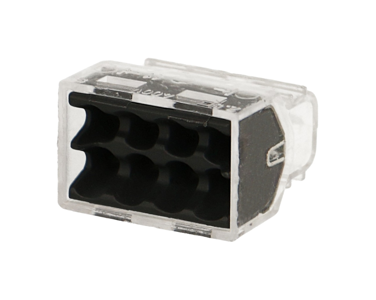 50 bornes Eur'Ohm FastLock pour fil rigide 8 entrées