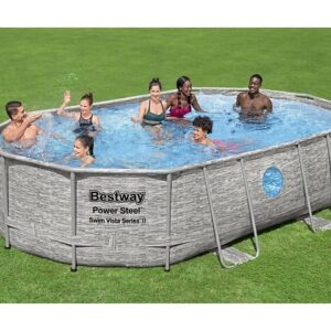 56946 - Piscine tubulaire Power Steel