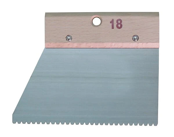 890010 - Couteau à colle denté manche