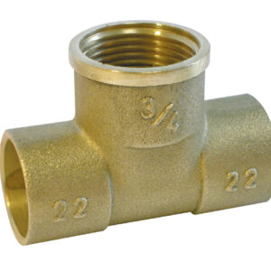 Té GCU femelle à visser - Diamètre : 1/2'' - 12