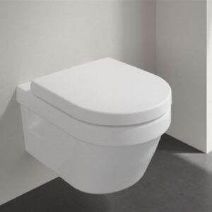 Abattant Targa Architectura BLANC avec frein de chute, déclipsable - Blanc