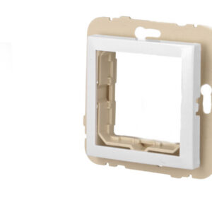 Adaptateur 45x45 blanc Efapel Logus 90