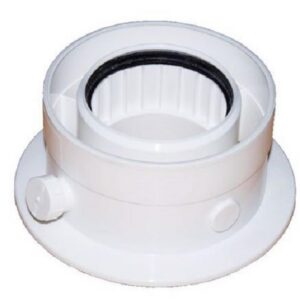Adaptateur 80/125 mm (MCA) - Blanc