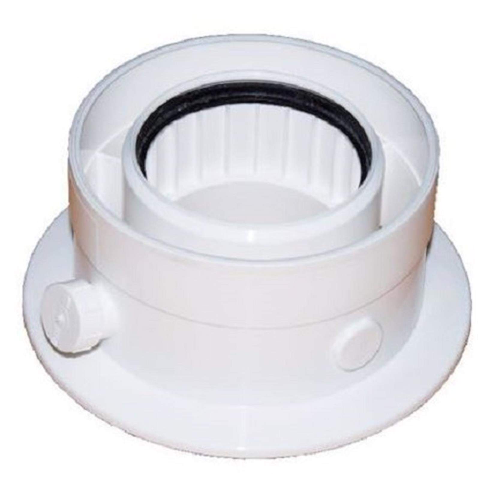 Adaptateur 80/125 mm (MCA) - Blanc